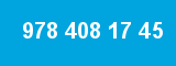 978 408 17 45 978 408 17 45